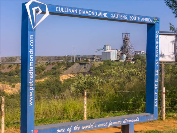 Cullinan Diamond Mine in Gauteng province, South Africa.