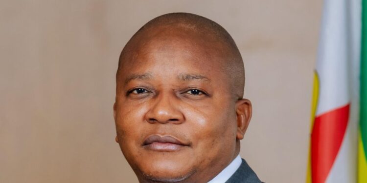 Mines and Mining Development Minister Polite Kambamura in an official portrait.