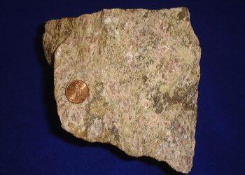 Sample of rare earth ore used in African mining projects.