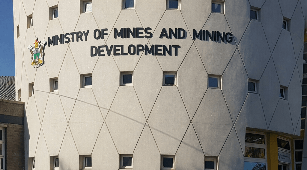 Zimbabwe Ministry of Mines headquarters in Harare.