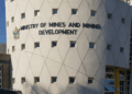 Zimbabwe Ministry of Mines headquarters in Harare.