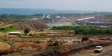Processing facilities at Tenke Fungurume copper and cobalt mine in Congo’s copper‑producing south.