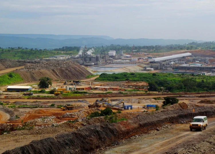 Processing facilities at Tenke Fungurume copper and cobalt mine in Congo’s copper‑producing south.