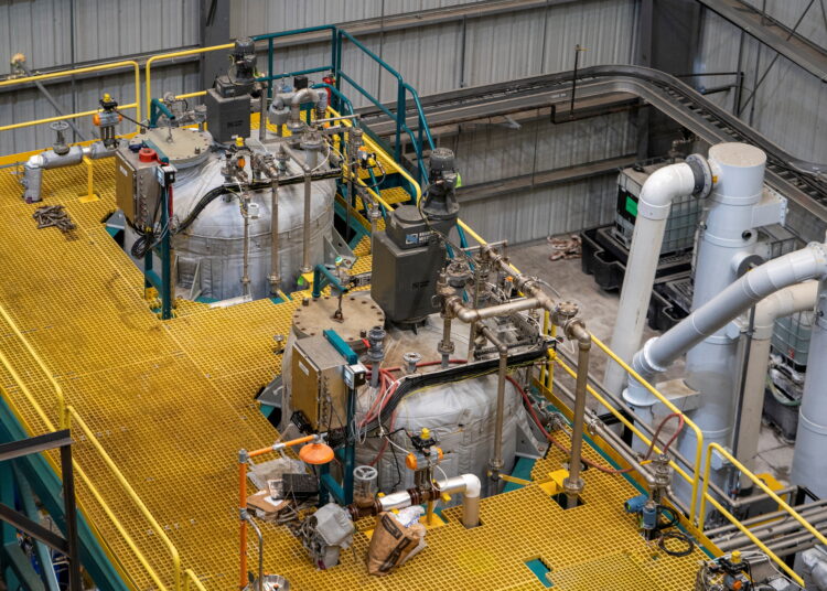Green Li-Ion's battery recycling facility in Atoka