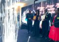 Engineer Charity Chenai Chigwada receives an award at the Zimbabwe Institution of Engineers Annual Dinner.