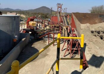 The Hillside gold processing plant in Zimbabwe, where Kavango Resources has started commissioning a 50-tonne-per-day processing facility.