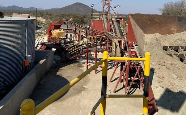 The Hillside gold processing plant in Zimbabwe, where Kavango Resources has started commissioning a 50-tonne-per-day processing facility.