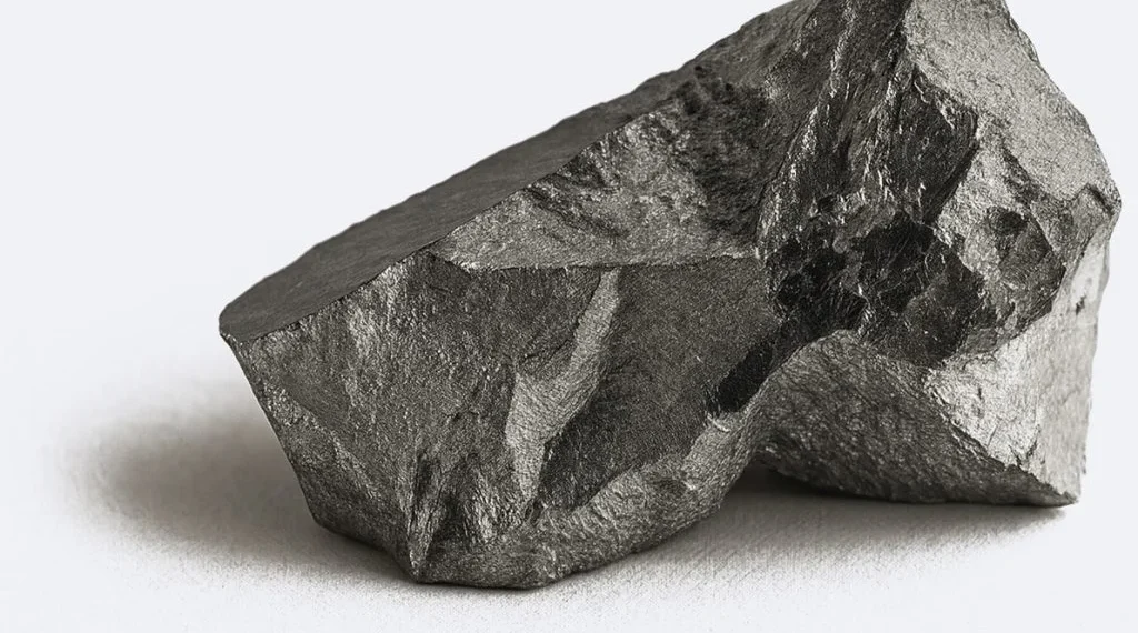 A raw platinum group metal ore specimen