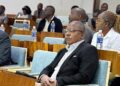 Mines Minister Polite Kambamura attends a ministry workshop in Kadoma.