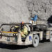 A worker drives a vehicle at Zimplats' Ngwarati Mine in Mhondoro-Ngezi, Zimbabwe