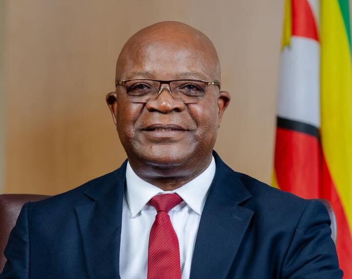 Portrait of Zimbabwe Deputy Minister of Mines and Mining Development Caleb Makwiranzou