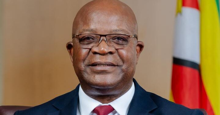Portrait of Zimbabwe Deputy Minister of Mines and Mining Development Caleb Makwiranzou