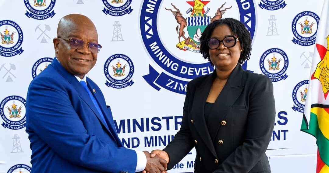 Deputy Mines Minister Fred Moyo attends a Ministry of Mines and Mining Development engagement in Harare on Sept. 17, 2026.