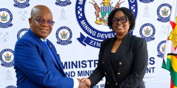 Deputy Mines Minister Fred Moyo attends a Ministry of Mines and Mining Development engagement in Harare on Sept. 17, 2026.