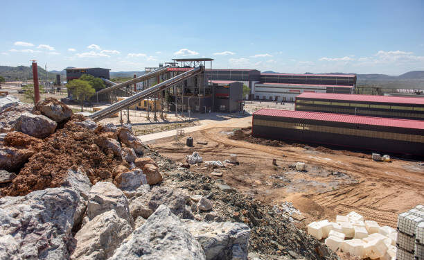 Mining operations at Bikita Minerals lithium mine, Bikita, Zimbabwe