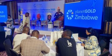 Participants attend a planetGOLD Zimbabwe stakeholders conference in Harare.